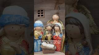 Beautiful Nativity Set | Hobby Lobby 🎄😇 #christmasdecor #nativity #viralshorts #shorts