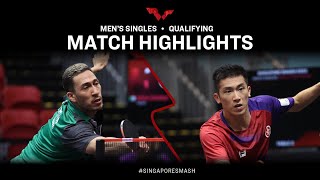 Mehdi Bouloussa vs Lam Siu Hang | MS Qual | Singapore Smash 2023