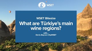 WSET Bitesize - What are Türkiye’s main wine regions?