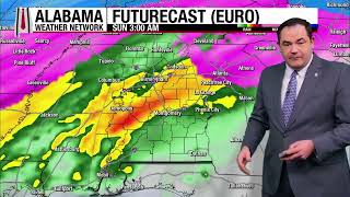 AWN Thursday 1/22/26 Midday Statewide Forecast Update from Drew McCombs