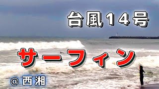 【台風14号】（波乗り）サーフィン！ 2022年9月18日(日) 午前6時