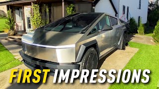 Tesla Cybertruck - First Impressions!