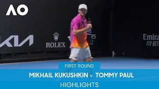 Mikhail Kukushkin v Tommy Paul Highlights (1R) | Australian Open 2022