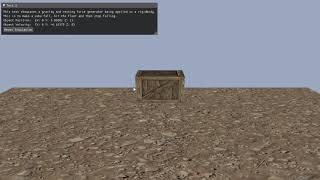 DirectX Physics Engine Demonstration