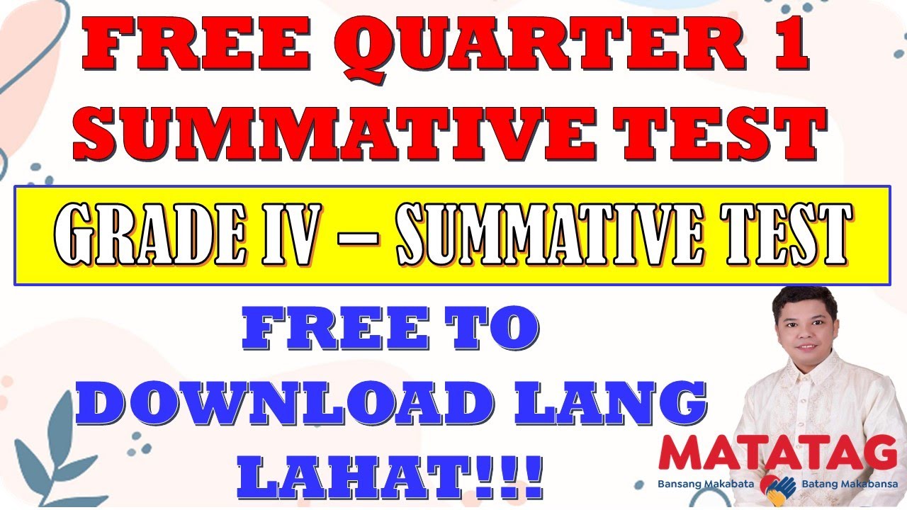 Daily Lesson Log For Grade 2 Second Quarter Summative Test Grade