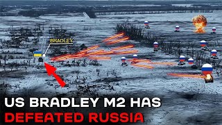 Shocking Scenes! How US-Made Bradley Fighting Vehicles are Dominating the Battlefield in Ukraine