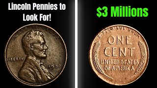 Million-Dollar 1937 Wheat Pennies? You Won’t Believe These Lincoln Coin Values!