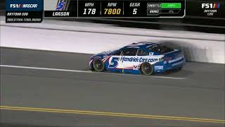 KYLE LARSON FINALLY ROUND QUALIFYING LAP - 2025 DAYTONA 500