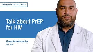 Talk about PrEP for HIV