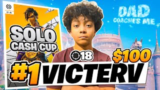 Dad COACHES YOUNGEST PRO to Earnings... | VicterV 🐶