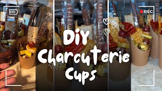 DIY Holiday Charcuterie Cups | Festive Snacks Made Easy!