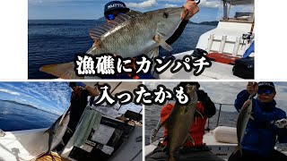 Amberjack jigging in the middle of winter is tough! [Amami Oshima]