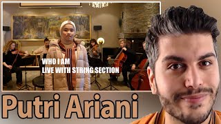 Putri Ariani - Who I AM LIVE with string section REACTION