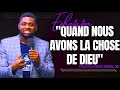 🎤QUAND NOUS AVONS LA CHOSE DE DIEU |PST. ATHOM'S MBUMA |PRÉDICATION |PHILA CITÉ D'EXAUCEMENT|EXHORTA