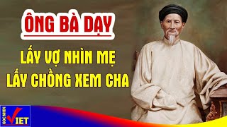 Vì sao Lấy vợ nhìn Mẹ, lấy chồng xem Cha