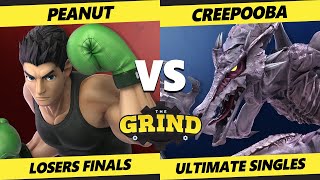 The Grind 249 Losers Finals - Peanut (Little Mac) Vs. Creepooba (Ridley) Smash Ultimate - SSBU