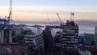 Gringo in Santiago de Chile - Valparaiso as seen from Paseo Yugoslavo I