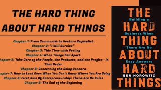 The Hard Thing About Hard Things -Ben Horowitz- Audiobook