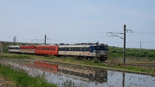 列車番号825D　羽越本線（村上～間島）60P