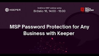 MSP Password Protection for Any Business with Keeper