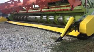 BISO Soja-Flex adapter for Claas Vario - flex movement