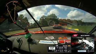 Bennett Bridgehaul Mercedes GT3 In-Car Video of Billy Griffin Trans Am XGT Race at VIR 10-6-24