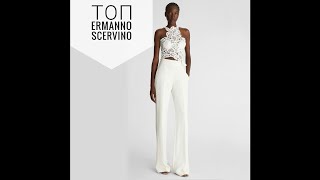 Топ из кружева. Как сшит топ от Ermanno Scervino.