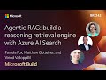 Agentic RAG: build a reasoning retrieval engine with Azure AI Search | BRK142