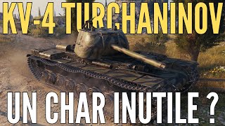 KV-4 Turchaninov, un NOUVEAU PREMIUM INUTILE sur World of Tanks