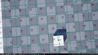 UE4 FlowField Pathfinding 01 - CostField Calculation Test 01