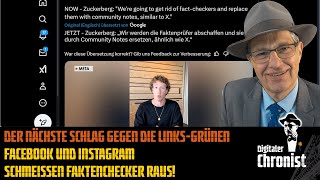 Der nächste Schlag gegen die Links-Grünen: Facebook und Instagram schmeissen Faktenchecker raus!