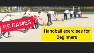 handball skills for beginners | Pe games | educaçãofisica | physical education