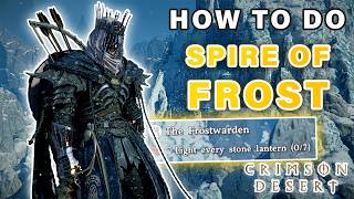 How to Light Every Stone Lantern in Spire of Frost Puzzle ► Crimson Desert
