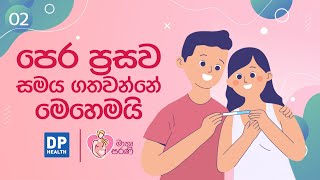 පෙර ප්‍රසව සමය ගතවන්නේ මෙහෙමයි | How you should plan your antenatal period