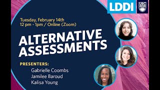 Alternative Assessments Workshop