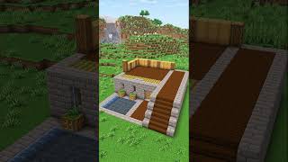 EASY house | Tutorial Minecraft #shorts