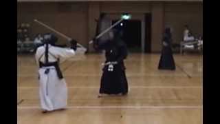 大阪一心道場 剣道稽古記録 二刀流編2 小刀での打突 nito kendo