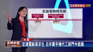 宏達電裁員1500名員工 勞團抗議要求協商－民視新聞