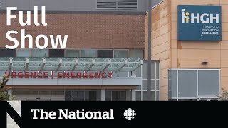 CBC News: The National | Doctor murder charges, Airline compensation, Zellers
