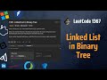 ✅Linked List in Binary Tree  - LeetCode 1367 - DFS + Two Pointers - Optimized - Explained in Detail