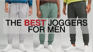 THE BEST JOGGERS FOR MEN | TRY ON + REVIEW ABC, AT EASE, AND CITY SWEAT | LULULEMON