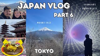 JAPAN VLOG 🗻 - PART. 6: TOKYO (Mt Fuji, Teamlabs Borderless & Sensoji Temple)