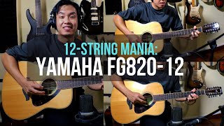 Yamaha FG820-12 12 STRING Review