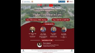 #Live: Higher Education in Law: Perspectives and prospects across Borders | 20 January 2025