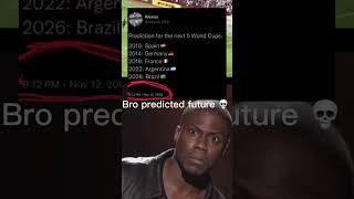 Bro predicted the Wc future 💀