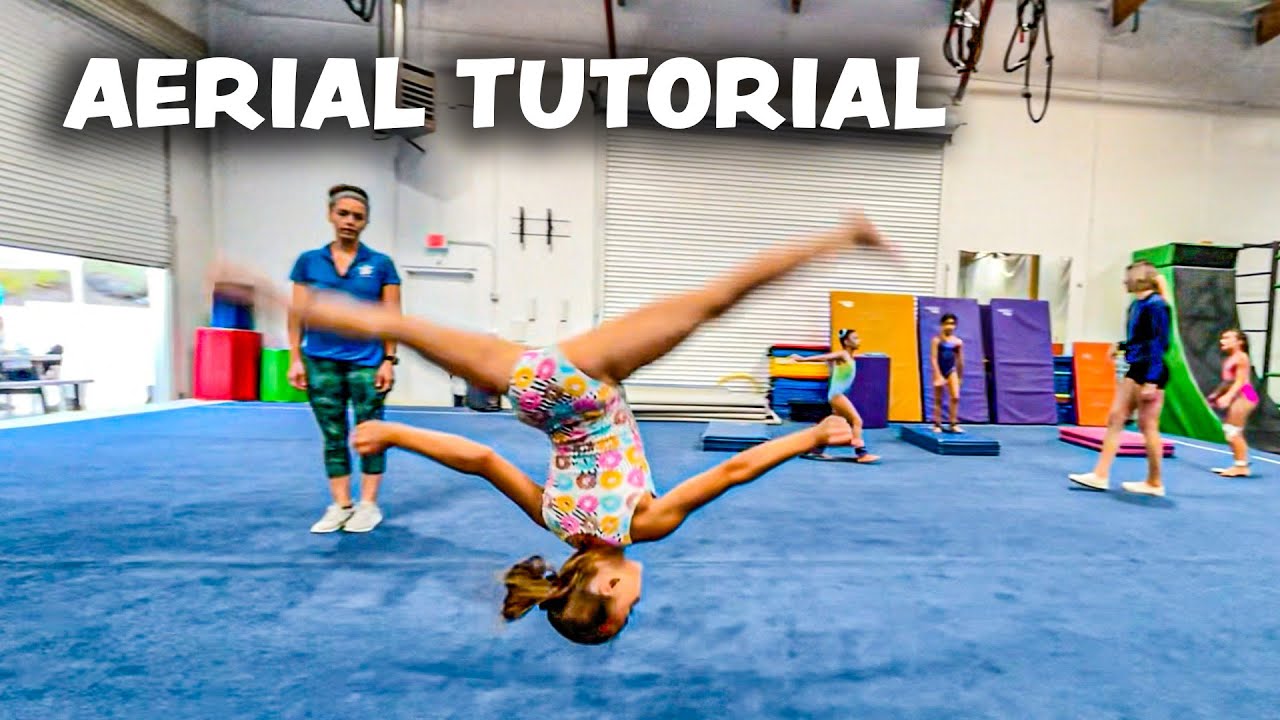 How To Do An Aerial (Gymnastics Tutorial) - YouTube