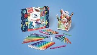 2022 - MAPED CREATIV - 50 PCS Coloring Kit - FR