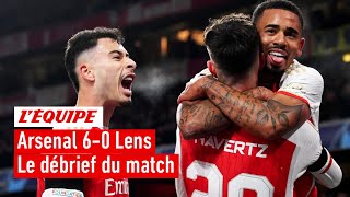 Arsenal 6-0 RC Lens : Le débrief de la correction et de l'élimination des Sang et Or