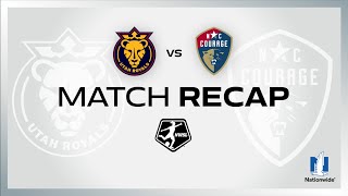 FULL HIGHLIGHTS | Utah Royals FC vs. North Carolina Courage