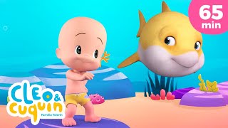 Baby Shark  y más canciones infantiles para bebés con Cleo y Cuquín